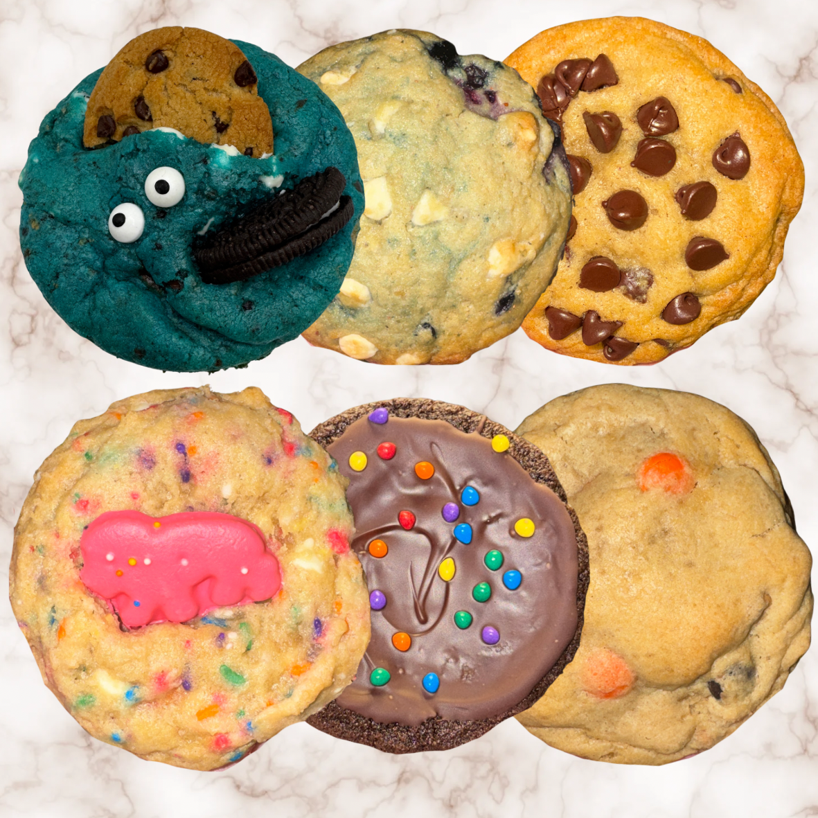 6 Pack Cookie Box